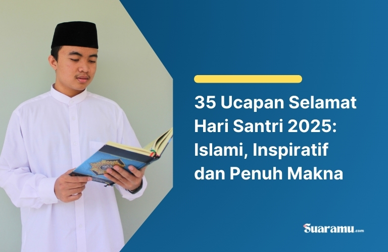 35 ucapan selamat hari santri 2025 islami, inspiratif, dan penuh makna