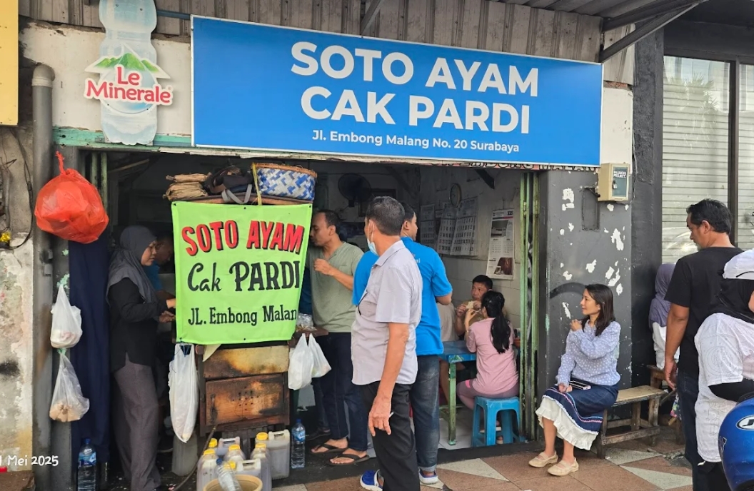 Soto ayam cak pardi, banyak varian semua lezat