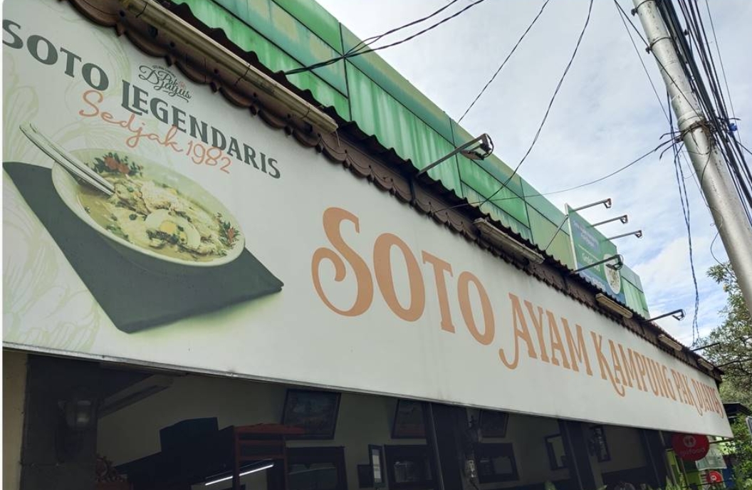 Soto ayam pak djayus, cita rasa orisinal sejak 1982