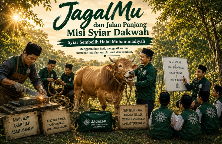 JagalMu dan Jalan Panjang Misi Syiar Dakwah Sembelih Halal Kader Muhammadiyah